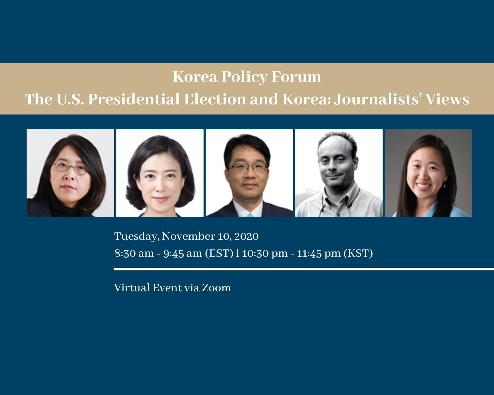 Korea Policy Forum Flier