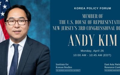 [04/26/2021] Korea Policy Forum U.S.-ROK Relations: Challenges and Opportunities under the Biden Administration